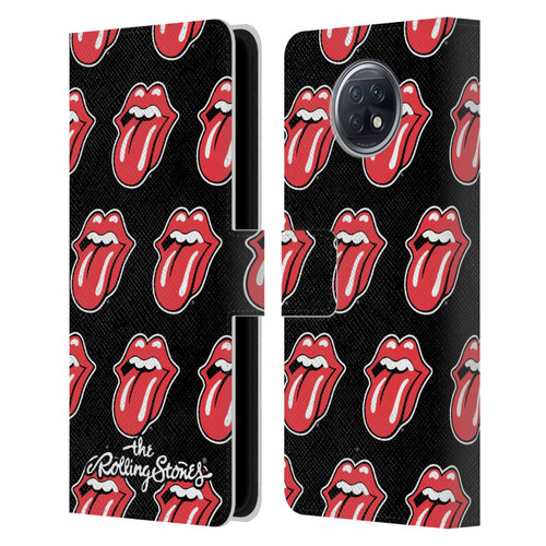 The Rolling Stones Licks Collection Tongue Classic Pattern Leather Book Wallet Case Cover For Xiaomi Redmi Note 9T 5G