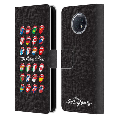 The Rolling Stones Licks Collection Flag Poster Leather Book Wallet Case Cover For Xiaomi Redmi Note 9T 5G