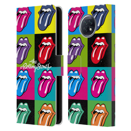 The Rolling Stones Licks Collection Pop Art 1 Leather Book Wallet Case Cover For Xiaomi Redmi Note 9T 5G