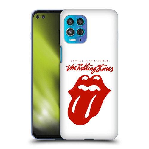 The Rolling Stones Graphics Ladies and Gentlemen Movie Soft Gel Case for Motorola Moto G100