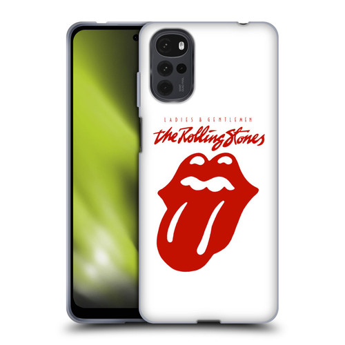 The Rolling Stones Graphics Ladies and Gentlemen Movie Soft Gel Case for Motorola Moto G22