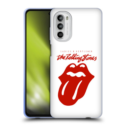 The Rolling Stones Graphics Ladies and Gentlemen Movie Soft Gel Case for Motorola Moto G52