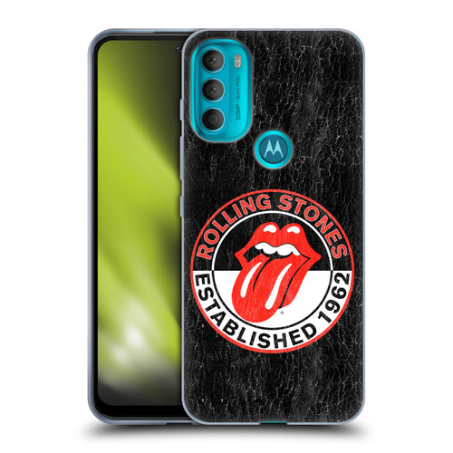 The Rolling Stones Graphics Established 1962 Soft Gel Case for Motorola Moto G71 5G