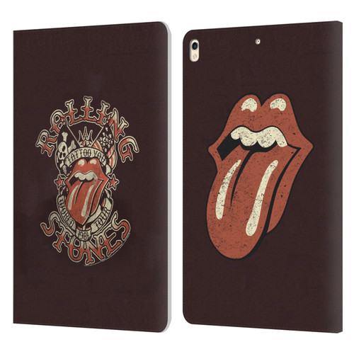 The Rolling Stones Tours Tattoo You 1981 Leather Book Wallet Case Cover For Apple iPad Pro 10.5 (2017)
