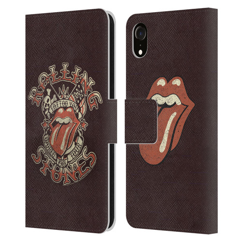 The Rolling Stones Tours Tattoo You 1981 Leather Book Wallet Case Cover For Apple iPhone XR