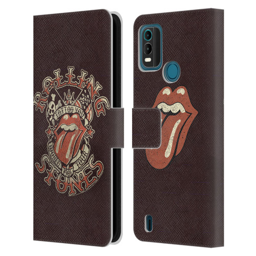 The Rolling Stones Tours Tattoo You 1981 Leather Book Wallet Case Cover For Nokia G11 Plus