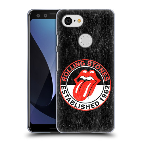 The Rolling Stones Graphics Established 1962 Soft Gel Case for Google Pixel 3