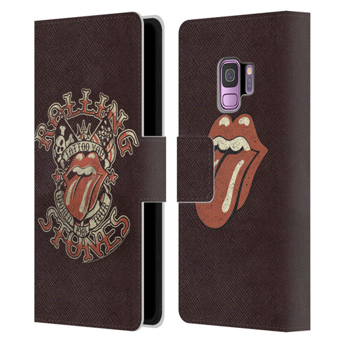 The Rolling Stones Tours Tattoo You 1981 Leather Book Wallet Case Cover For Samsung Galaxy S9