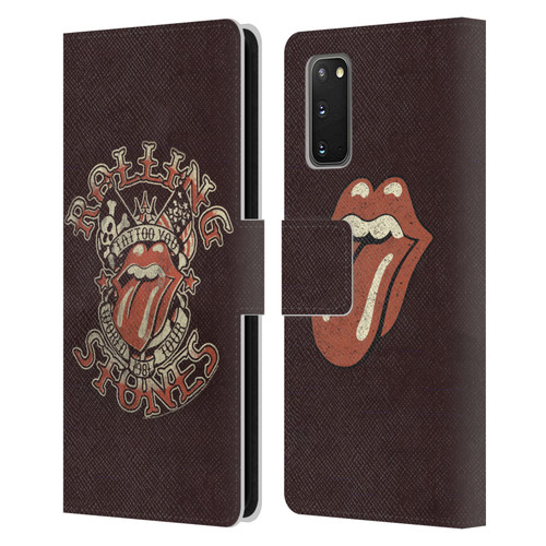 The Rolling Stones Tours Tattoo You 1981 Leather Book Wallet Case Cover For Samsung Galaxy S20 / S20 5G