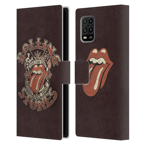 The Rolling Stones Tours Tattoo You 1981 Leather Book Wallet Case Cover For Xiaomi Mi 10 Lite 5G