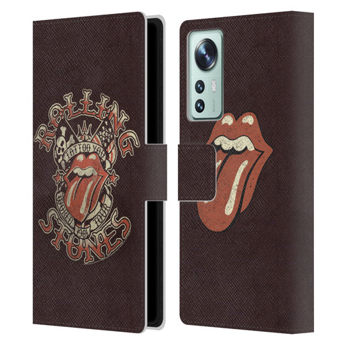 The Rolling Stones Tours Tattoo You 1981 Leather Book Wallet Case Cover For Xiaomi 12