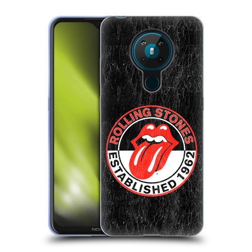 The Rolling Stones Graphics Established 1962 Soft Gel Case for Nokia 5.3