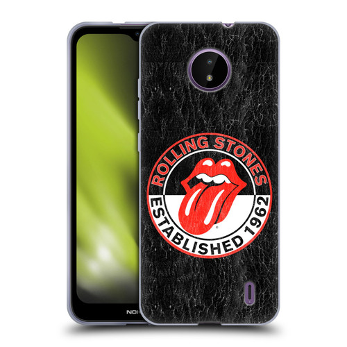 The Rolling Stones Graphics Established 1962 Soft Gel Case for Nokia C10 / C20