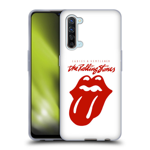The Rolling Stones Graphics Ladies and Gentlemen Movie Soft Gel Case for OPPO Find X2 Lite 5G