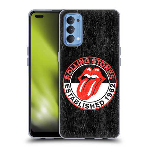 The Rolling Stones Graphics Established 1962 Soft Gel Case for OPPO Reno 4 5G
