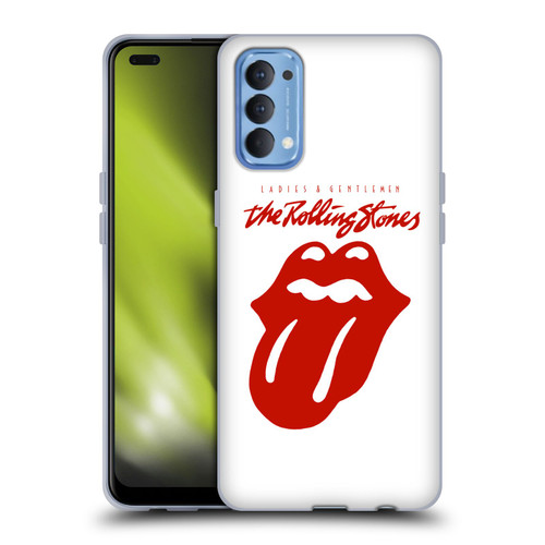 The Rolling Stones Graphics Ladies and Gentlemen Movie Soft Gel Case for OPPO Reno 4 5G