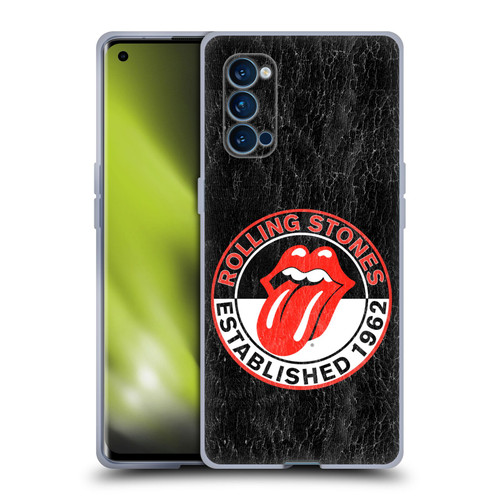 The Rolling Stones Graphics Established 1962 Soft Gel Case for OPPO Reno 4 Pro 5G
