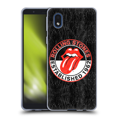 The Rolling Stones Graphics Established 1962 Soft Gel Case for Samsung Galaxy A01 Core (2020)