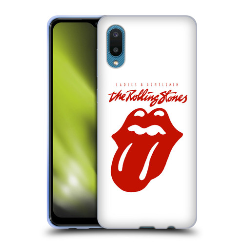 The Rolling Stones Graphics Ladies and Gentlemen Movie Soft Gel Case for Samsung Galaxy A02/M02 (2021)