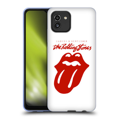 The Rolling Stones Graphics Ladies and Gentlemen Movie Soft Gel Case for Samsung Galaxy A03 (2021)