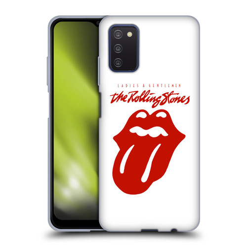 The Rolling Stones Graphics Ladies and Gentlemen Movie Soft Gel Case for Samsung Galaxy A03s (2021)