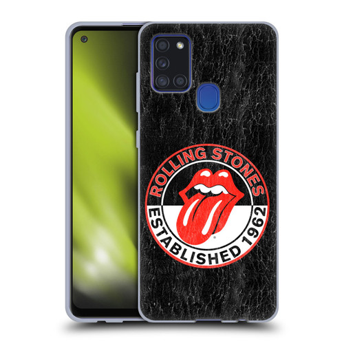 The Rolling Stones Graphics Established 1962 Soft Gel Case for Samsung Galaxy A21s (2020)