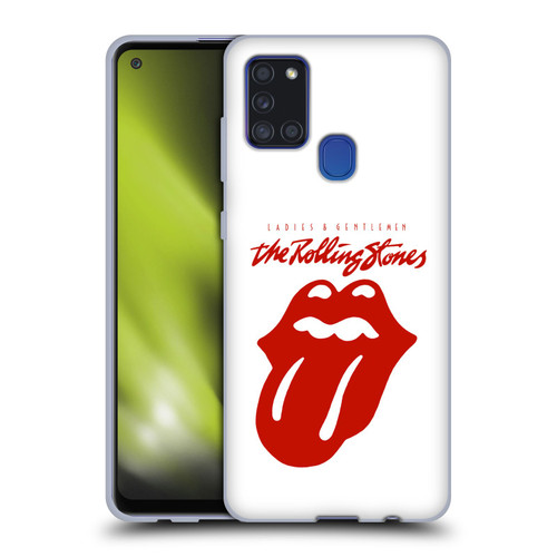 The Rolling Stones Graphics Ladies and Gentlemen Movie Soft Gel Case for Samsung Galaxy A21s (2020)
