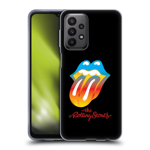 The Rolling Stones Graphics Rainbow Tongue Soft Gel Case for Samsung Galaxy A23 / 5G (2022)