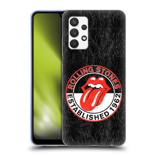 The Rolling Stones Graphics Established 1962 Soft Gel Case for Samsung Galaxy A32 (2021)