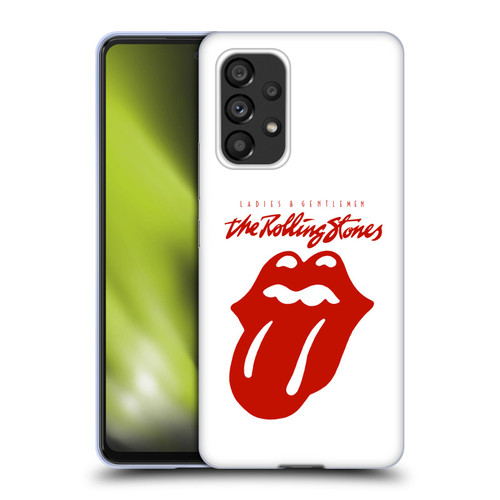 The Rolling Stones Graphics Ladies and Gentlemen Movie Soft Gel Case for Samsung Galaxy A53 5G (2022)