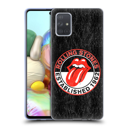 The Rolling Stones Graphics Established 1962 Soft Gel Case for Samsung Galaxy A71 (2019)