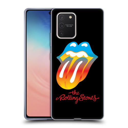The Rolling Stones Graphics Rainbow Tongue Soft Gel Case for Samsung Galaxy S10 Lite