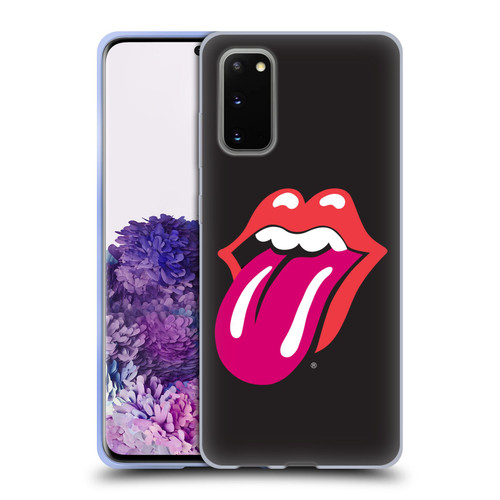 The Rolling Stones Graphics Pink Tongue Soft Gel Case for Samsung Galaxy S20 / S20 5G