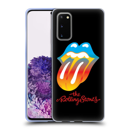 The Rolling Stones Graphics Rainbow Tongue Soft Gel Case for Samsung Galaxy S20 / S20 5G