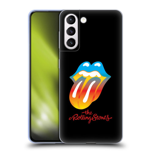 The Rolling Stones Graphics Rainbow Tongue Soft Gel Case for Samsung Galaxy S21+ 5G