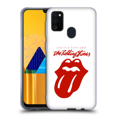 The Rolling Stones Graphics Ladies and Gentlemen Movie Soft Gel Case for Samsung Galaxy M30s (2019)/M21 (2020)