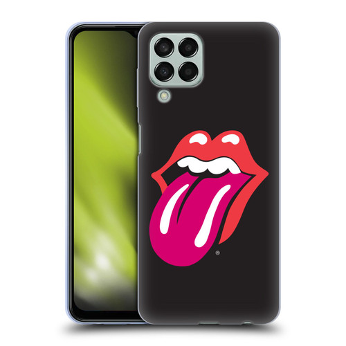 The Rolling Stones Graphics Pink Tongue Soft Gel Case for Samsung Galaxy M33 (2022)