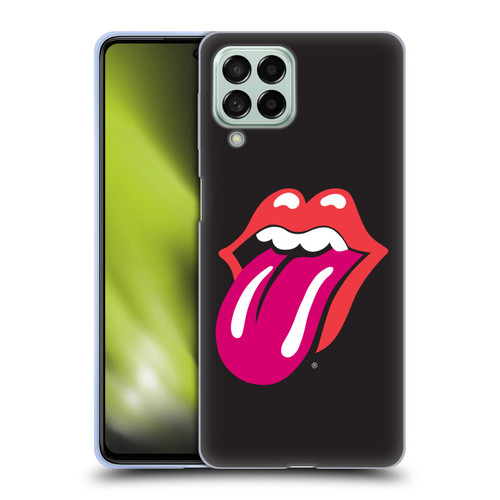 The Rolling Stones Graphics Pink Tongue Soft Gel Case for Samsung Galaxy M53 (2022)