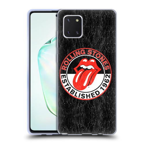 The Rolling Stones Graphics Established 1962 Soft Gel Case for Samsung Galaxy Note10 Lite