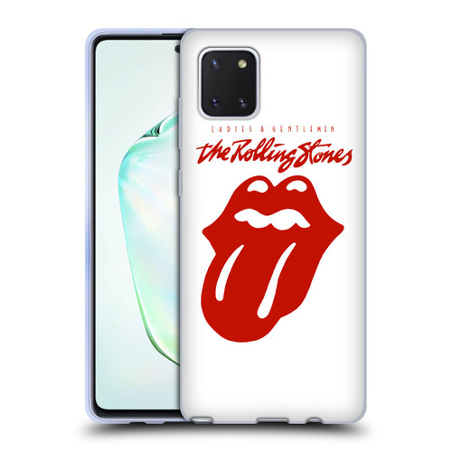 The Rolling Stones Graphics Ladies and Gentlemen Movie Soft Gel Case for Samsung Galaxy Note10 Lite
