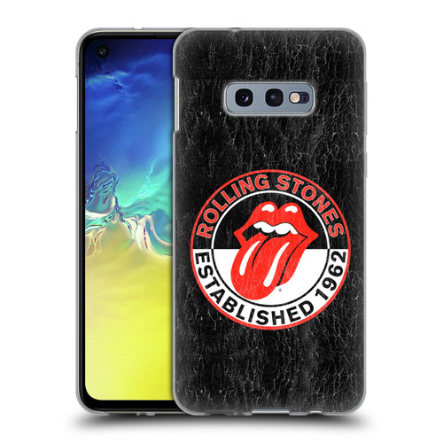 The Rolling Stones Graphics Established 1962 Soft Gel Case for Samsung Galaxy S10e