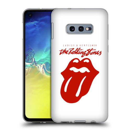 The Rolling Stones Graphics Ladies and Gentlemen Movie Soft Gel Case for Samsung Galaxy S10e