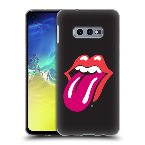 The Rolling Stones Graphics Pink Tongue Soft Gel Case for Samsung Galaxy S10e