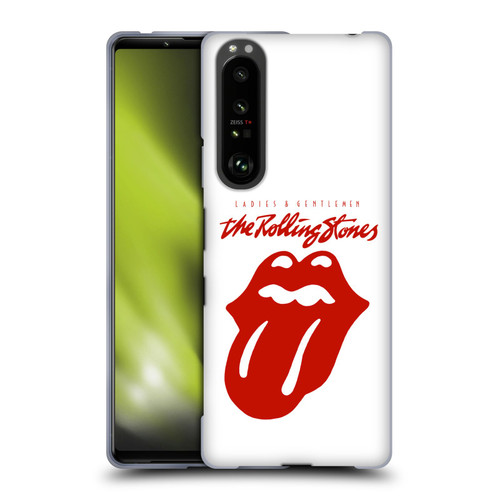 The Rolling Stones Graphics Ladies and Gentlemen Movie Soft Gel Case for Sony Xperia 1 III