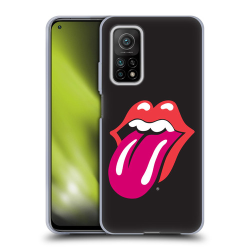 The Rolling Stones Graphics Pink Tongue Soft Gel Case for Xiaomi Mi 10T 5G