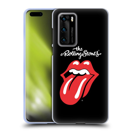 The Rolling Stones Key Art Tongue Classic Soft Gel Case for Huawei P40 5G