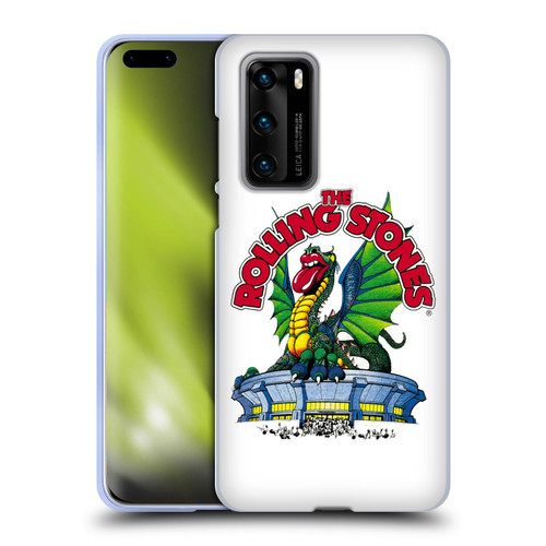 The Rolling Stones Key Art Dragon Soft Gel Case for Huawei P40 5G