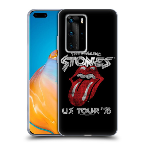 The Rolling Stones Key Art US Tour 78 Soft Gel Case for Huawei P40 Pro / P40 Pro Plus 5G