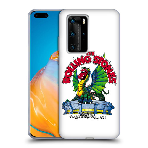 The Rolling Stones Key Art Dragon Soft Gel Case for Huawei P40 Pro / P40 Pro Plus 5G