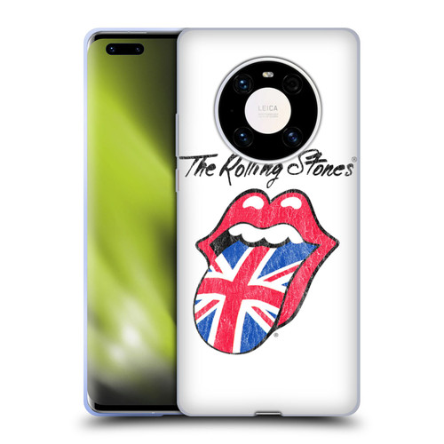The Rolling Stones Key Art UK Tongue Soft Gel Case for Huawei Mate 40 Pro 5G